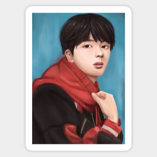 BTS KPOP Handsome Seok Jin Sticker